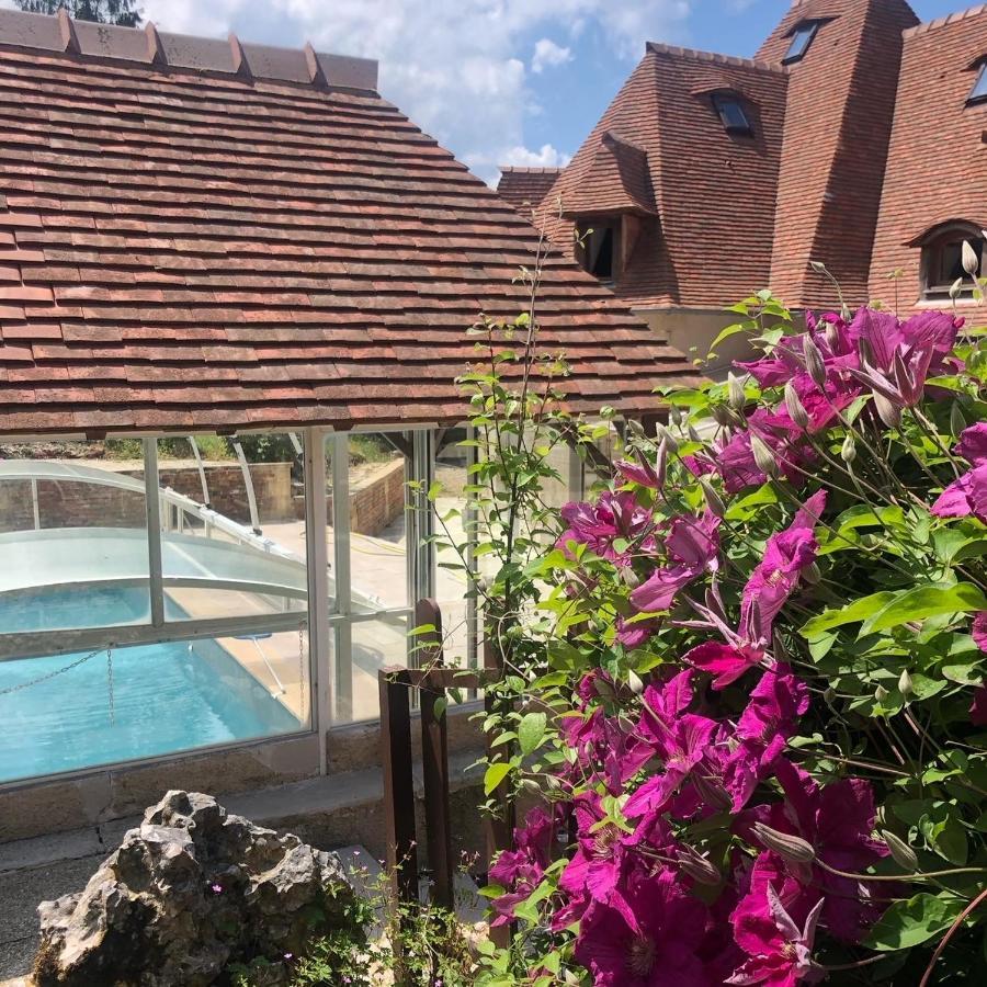 Hotel Le Prieure Des Fontaines Les Preaux Zewnętrze zdjęcie