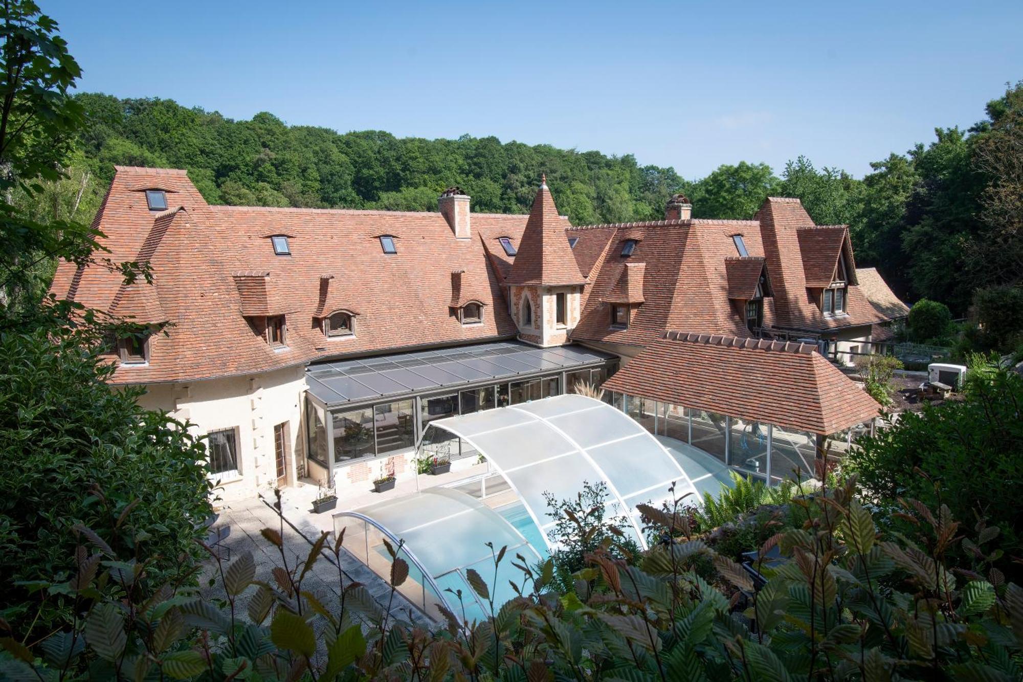 Hotel Le Prieure Des Fontaines Les Preaux Zewnętrze zdjęcie